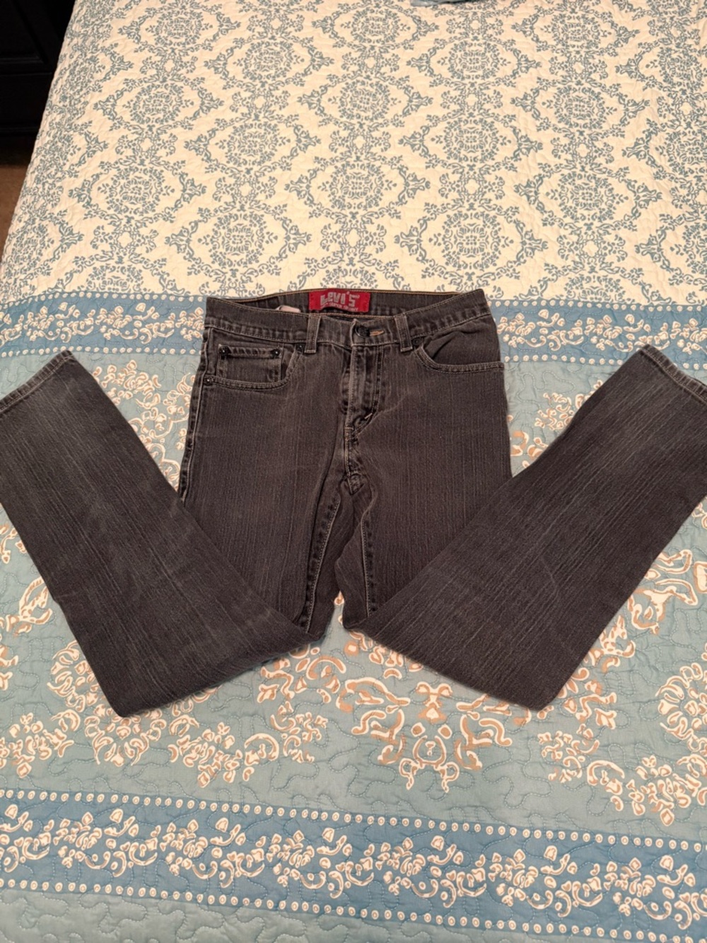 Levi's Men's Charcoal Skinny Jeans